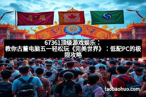67361顶级游戏娱乐：教你古董电脑五一轻松玩《完美世界》：低配PC的极限攻略